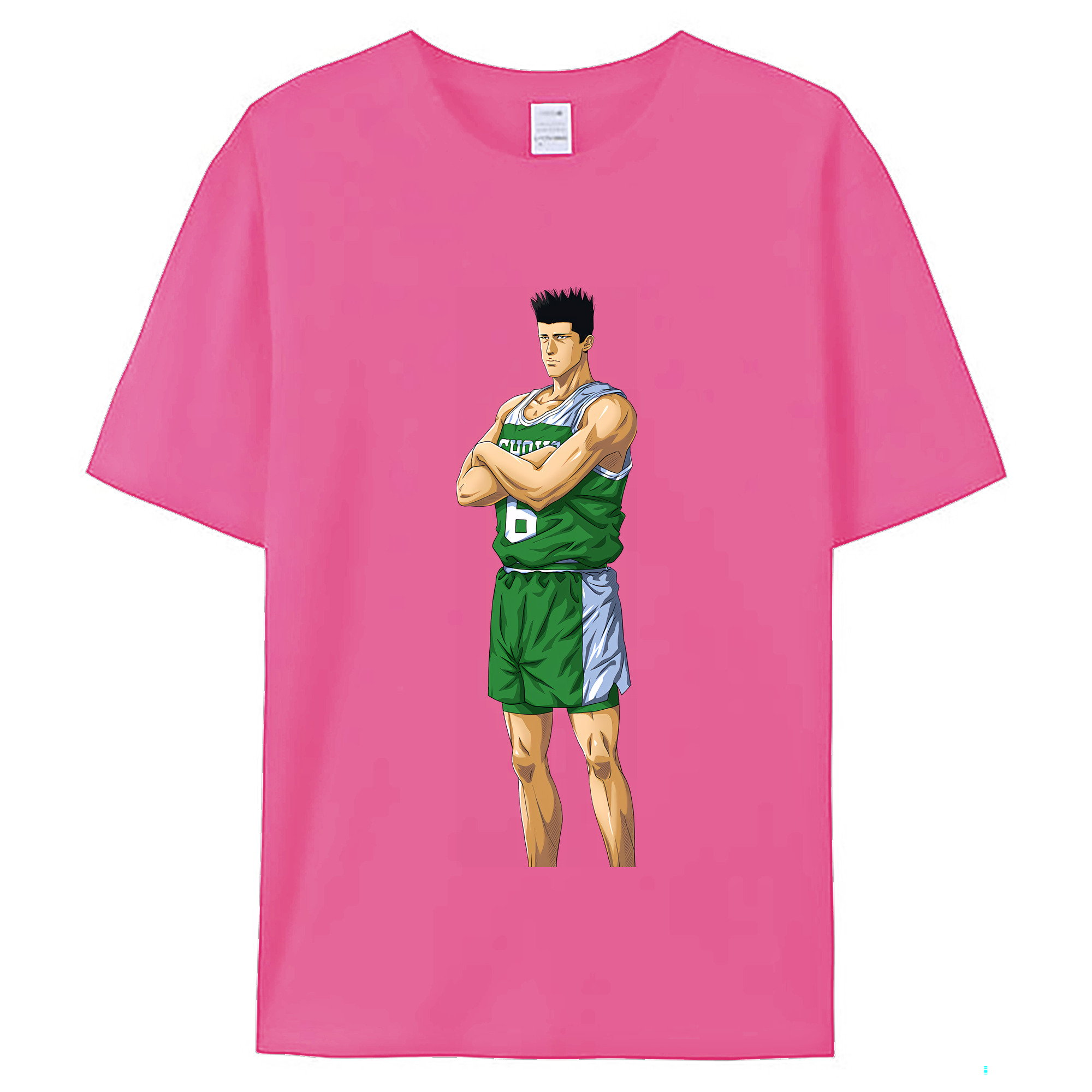 （画像用） SLAM DUNK／スラムダンク レディースカジュアルプリントTシャツ（綿100％）